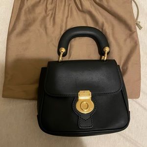Burberry mini DK88 black bag